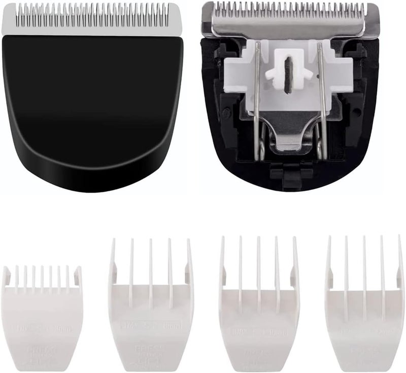 AIJALY 2 Pack Professional Peanut Clipper/Trimmer Snap On Replacement Blades #2068-300 - Compatible with Wahl Peanut Hair Clipper/Trimmer, Black - Image 1